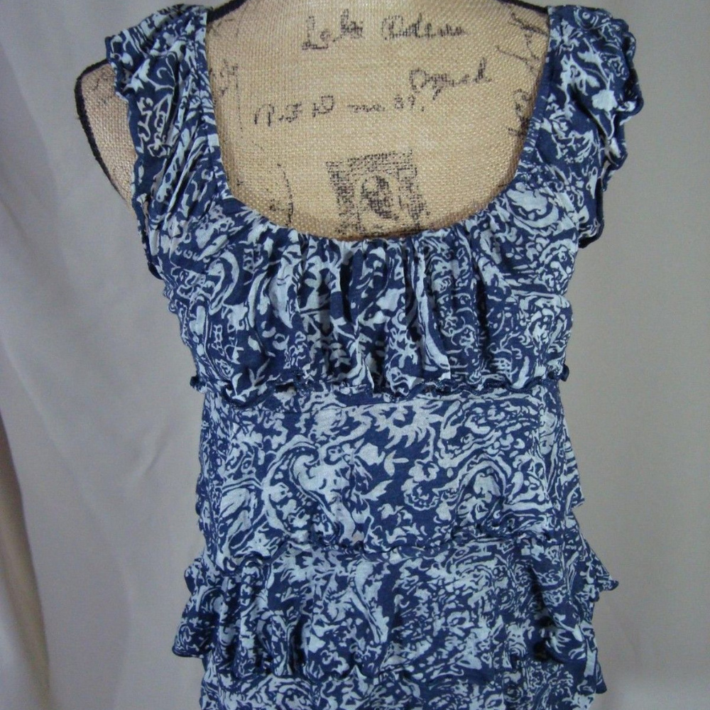 **Express Sleeveless Tank Top Ruffles